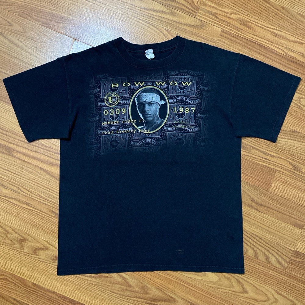 Vintage Bow Wow Up Close and Personal Hip Hop T-shirt Size L Music